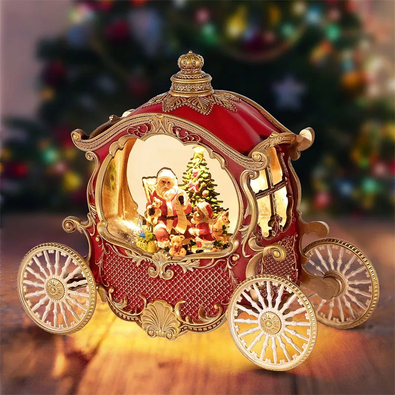 Christmas carriage Snow Globe